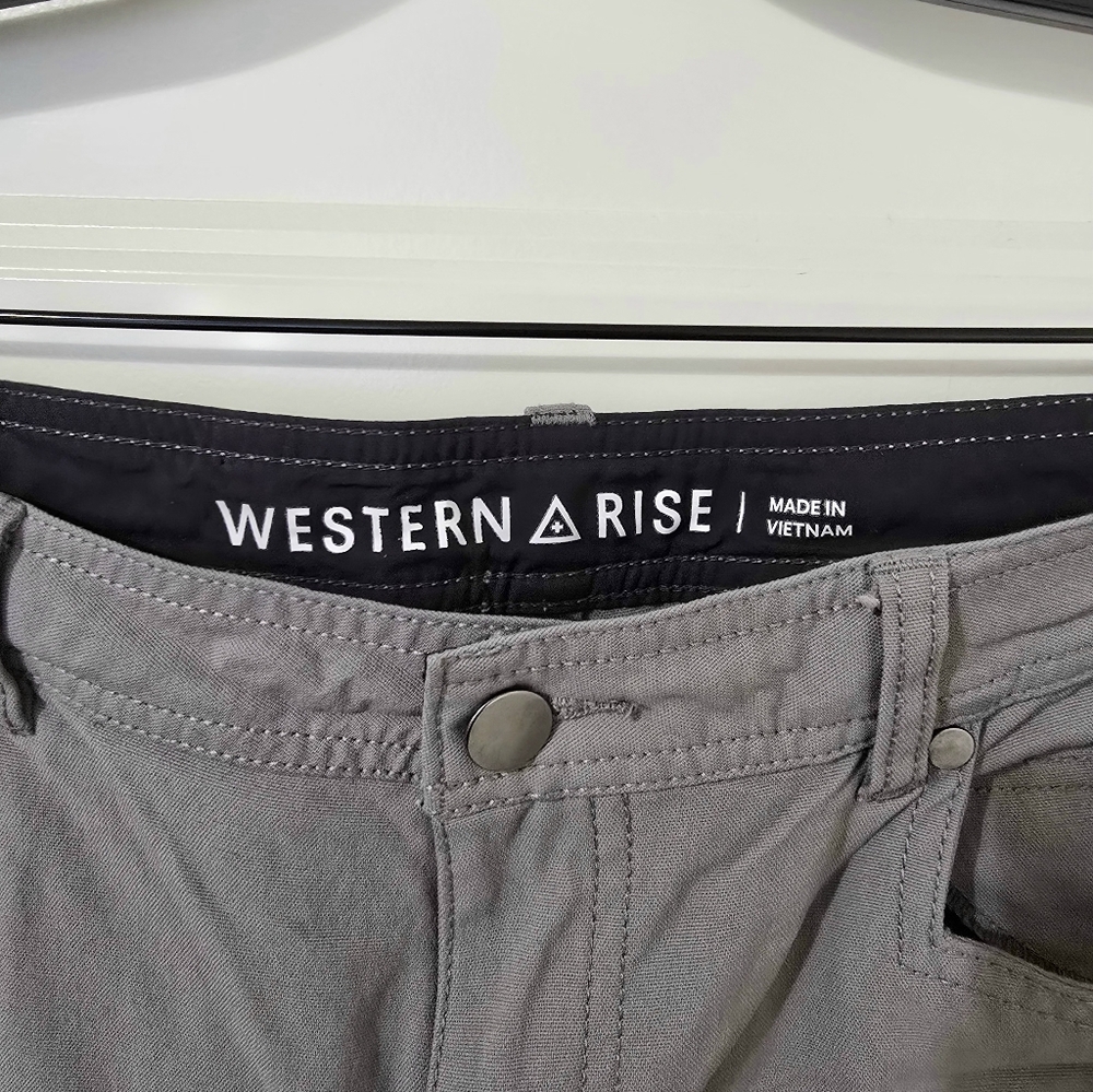 Western Rise Evolution Pant Slim Gray Men's 33 - Picture 5 of 13
